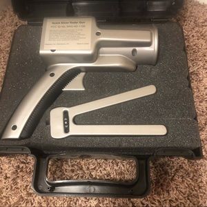 QUICK SILVER RADAR GUN/ new batteries